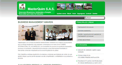 Desktop Screenshot of masterquimsas.com